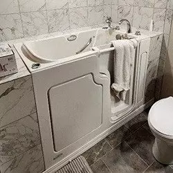 Walk In Bathtub installation completed